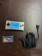 gameboy micro met spel, Spelcomputers en Games, Spelcomputers | Nintendo Game Boy, Ophalen of Verzenden, Zo goed als nieuw, Game Boy Micro