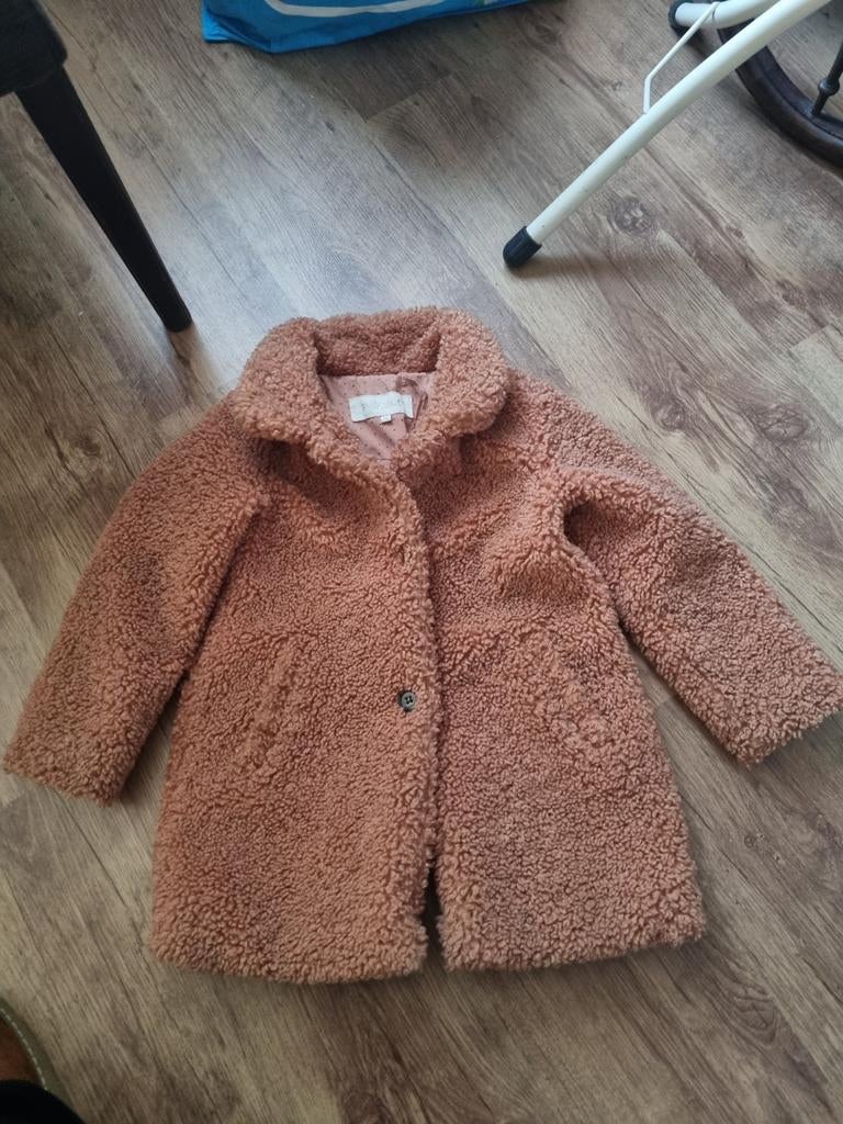 Pomp de Lux Teddy Jas - Maat 116, Meisje, Overige typen, Ophalen of Verzenden, Zo goed als nieuw