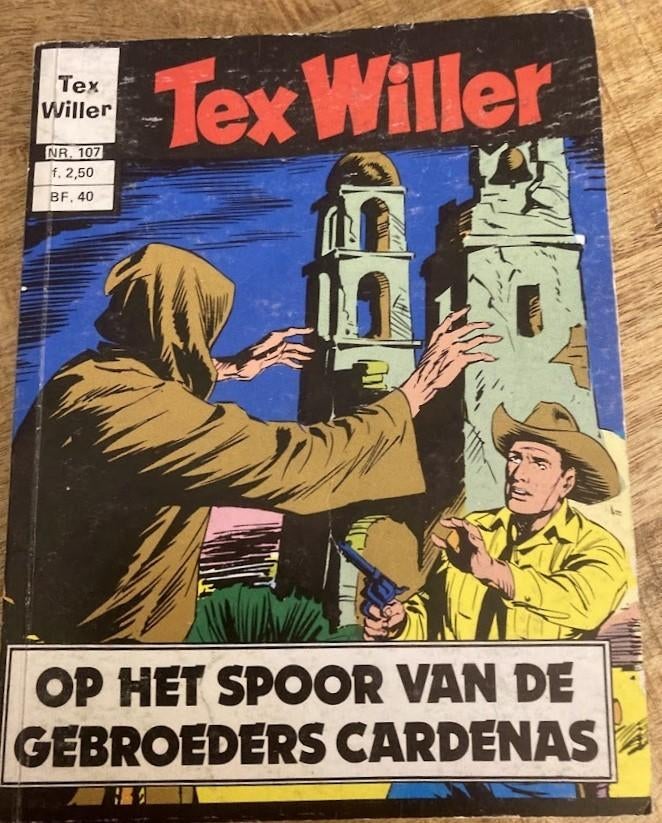 Strip pocket Tex Willer 107, Boeken, Stripboeken, Eén stripboek, Ophalen of Verzenden, Gelezen