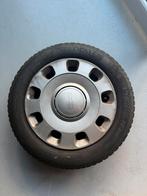 Fiat 500/Panda velgen met winterbanden en wieldoppen 14 inch, Auto-onderdelen, Banden en Velgen, Ophalen, 14 inch, Gebruikt, 175 mm