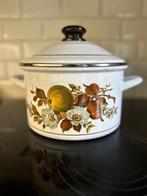 Vintage emaille pan BSW, Ophalen of Verzenden, Gebruikt, Overige materialen