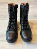 Als nieuw! Veterboots / laarzen hoog zwart, Sub55, maat 38, Meisje, Schoenen, Ophalen of Verzenden, Zo goed als nieuw