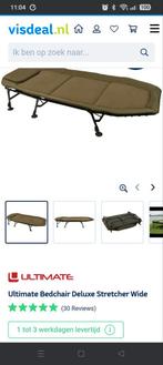 Ultimate Bedchair Deluxe Stretcher Wide - Zo goed als nieuw!, Ophalen, Zo goed als nieuw