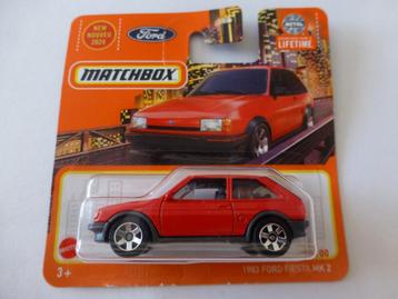 Matchbox Ford Fiesta MK 2 1983 rood beschikbaar voor biedingen