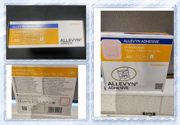 Allevyn Adhesive 7,5 cmx7,5 cm🌺10 stuks per verpakking🎀3x beschikbaar voor biedingen