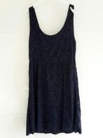 Donkerblauwe jurk maat S M 36 38, Zo goed als nieuw, Maat 36 (S), Boven de knie, Verzenden