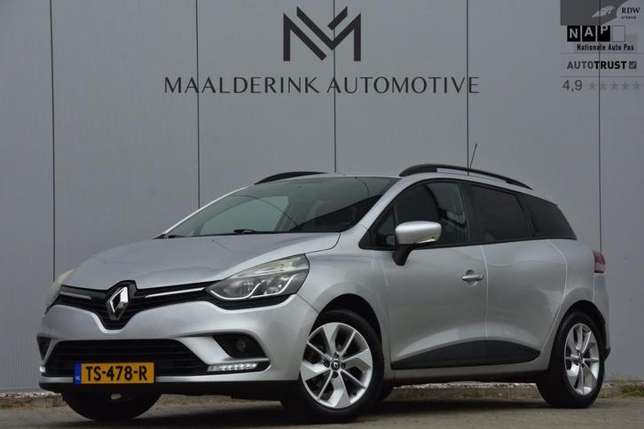 Renault Clio Estate 0.9 TCe Limited Trekhaak afn., Navi, Par, Auto's, Renault, Bedrijf, Te koop, Clio, Airbags, Airconditioning