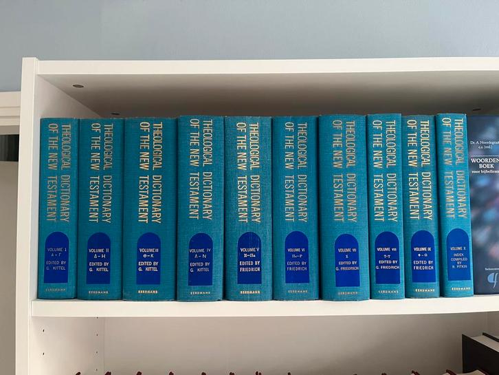 Kittel - compleet! Theological Dictionary of the NT, Boeken, Godsdienst en Theologie, Gelezen, Ophalen of Verzenden
