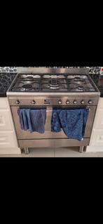 SMEG Fornuis 90 cm breed, Ophalen, 60 cm of meer, Zo goed als nieuw, Gas