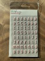 DLS Design - Puffy Stickers - Alfabet - Lichtroze, Ophalen of Verzenden, Nieuw, Versiering of Embellishment
