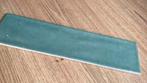 Lange tegels 30 x 7 cm turquoise m2 33 stuks, Nieuw, Minder dan 5 m², Keramiek, Ophalen