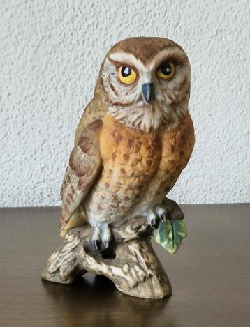 Porseleine beeldje Owl / Uiltje beschikbaar voor biedingen
