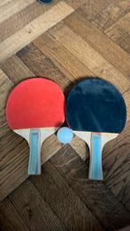 Tafeltennis batjes + ball, Sport en Fitness, Tafeltennis, Ophalen, Gebruikt, Net, Batje(s) of Balletje(s)