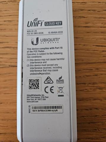 Unifi CloudKey V1 - Mogelijk Update Nodig beschikbaar voor biedingen