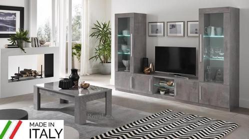 Woonkamer Granada Hoogglans wit- marmer Aanbieding-, Huis en Inrichting, Kasten | Wandmeubels, Nieuw, Minder dan 100 cm, 25 tot 50 cm