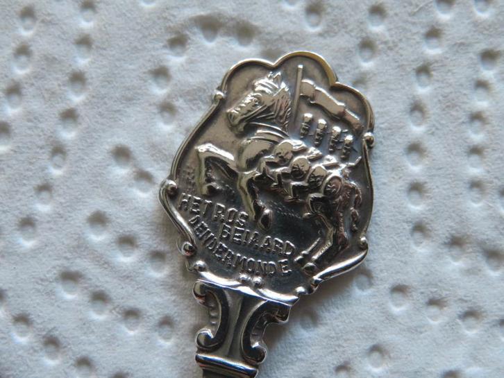 Lepeltje Het Ros Beiaard van Dendermonde, Verzamelen, Porselein, Kristal en Bestek, Zo goed als nieuw, Bestek, Overige materialen