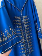 marokkaanse jellaba caftan takschita sari abaya dubai kimono, Blauw, Maat 46/48 (XL) of groter, Nieuw, Ophalen of Verzenden