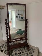 Antieke staande spiegel, Ophalen, Rechthoekig, 50 tot 100 cm, 150 tot 200 cm