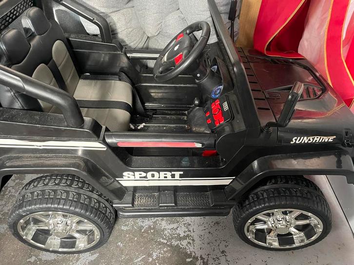 Elektrische Jeep Speelgoedauto, Kinderen en Baby's, Speelgoed | Buiten | Accuvoertuigen, Gebruikt, Ophalen of Verzenden