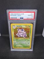 Nidoking Base Set PSA 10, Hobby en Vrije tijd, Verzamelkaartspellen | Pokémon, Ophalen of Verzenden, Zo goed als nieuw, Losse kaart