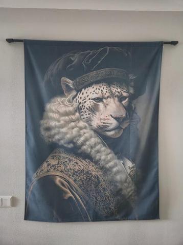 Wandkleed Snow Leopard merk Urban Cotton 145x110cm beschikbaar voor biedingen