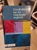 Grondtrekken van het Nederlandse strafrecht 9789013158779, Boeken, Studieboeken en Cursussen, Ophalen of Verzenden