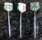 3 speldjes Ierland Zie foto Richtprijs minimum € 1,00 Verzen, Ophalen of Verzenden, Zo goed als nieuw, Stad of Land, Speldje of Pin