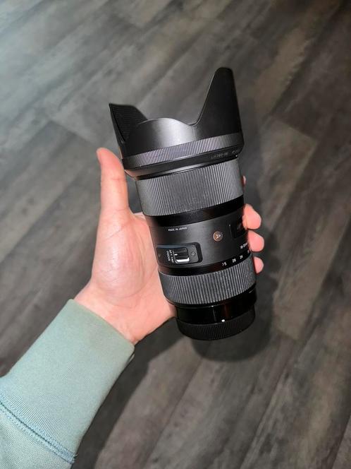 Sigma 18-35mm f/1.8 - Canon EF(S) - Incl. originele hoes, Audio, Tv en Foto, Fotografie | Lenzen en Objectieven, Zo goed als nieuw