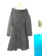 Zwarte jas met wijde hals Cora Kemperman XL, Kleding | Dames, Zwart, Maat 46/48 (XL) of groter, Ophalen of Verzenden, Cora Kemperman