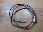 Minjack naar Tulp kabel 1,20m - nieuw, Ophalen of Verzenden, Nieuw, Minder dan 2 meter, Overige kabels