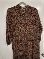Leopard jurk, Kleding | Dames, Jurken, Maat 38/40 (M), Bruin, Ophalen of Verzenden, Zo goed als nieuw
