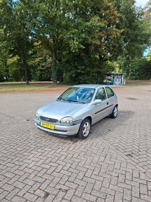 Opel Corsa 1.2 I 16V 3D 1999 Grijs, Auto's, Opel, Particulier, Corsa, Airbags, Airconditioning, Bluetooth, Centrale vergrendeling