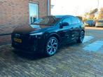 Audi Q4 S Line sportback full black edition, Automaat, Zwart, Leder en Stof, Zwart