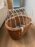 Hondenmand Fiets - Riet met Metalen Frame, Ophalen, Gebruikt, Fietsmand