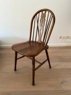 Houten stoel, Huis en Inrichting, Stoelen, Ophalen, Gebruikt, Bruin, Vintage