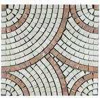 Mosaic Circle Bottocino 35m2 mozaiek design tegels marmer, Ophalen, Nieuw, 10 m² of meer, Vloertegels
