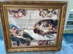 Michelangelo schepping van Adam, Antiek en Kunst, Ophalen of Verzenden
