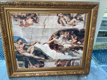 Michelangelo schepping van Adam beschikbaar voor biedingen