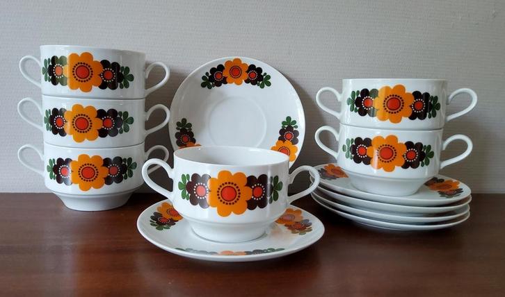 Vintage Winterling Röslau Bavaria borden, schalen en meer., Huis en Inrichting, Keuken | Servies, Zo goed als nieuw, Overige stijlen