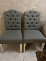 Marq eetkamer stoelen i.z.g.s, Huis en Inrichting, Stoelen, Ophalen of Verzenden, Zo goed als nieuw, Grijs, Twee