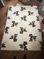 Vintage Merino Kleed - Wolzegel, Gebruikt, 100 tot 150 cm, Crème, Vintage