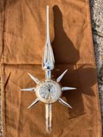 Antieke kerstbal, glazen brocante piek,, Ophalen