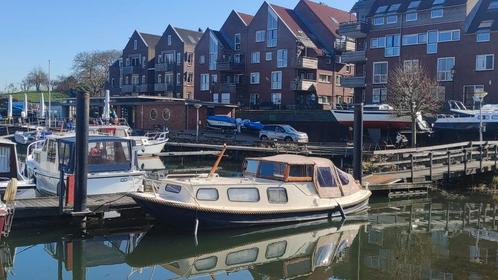 zalmschouw, Watersport en Boten, Motorboten en Motorjachten, Gebruikt, Staal, Diesel, 30 tot 50 pk, Ophalen