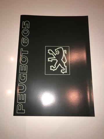 Folder Peugeot 605 1991 beschikbaar voor biedingen