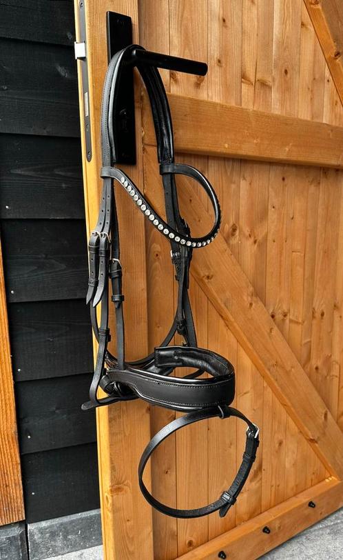 HB Showtime hoofdstel, Dieren en Toebehoren, Paarden en Pony's | Hoofdstellen en Tuigage, Gebruikt, Dressuur, Ophalen of Verzenden