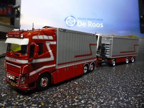 Tekno Volvo FH4 G.J. van Leeuwen met certificaat, Hobby en Vrije tijd, Modelauto's | 1:50, Nieuw, Bus of Vrachtwagen, Tekno, Verzenden