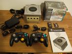 Gamecube met spellen, 2 controllers en geheugenkaart, Spelcomputers en Games, Spelcomputers | Nintendo GameCube, Gebruikt, Met games