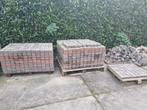 Trommelstenen 10x10x6 cm  22m2, Tuin en Terras, Tegels en Klinkers, Ophalen, Gebruikt, Klinkers, 10 m² of meer