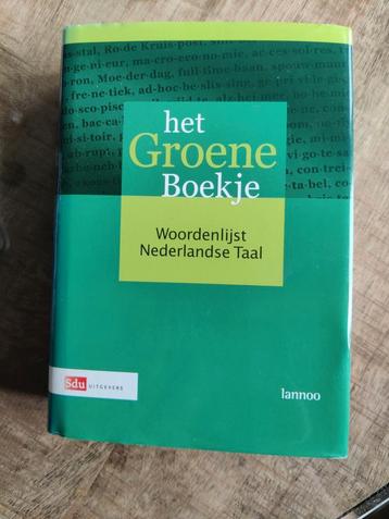 Het Groene Boekje - Woordenlijst Nederlandse Taal  beschikbaar voor biedingen