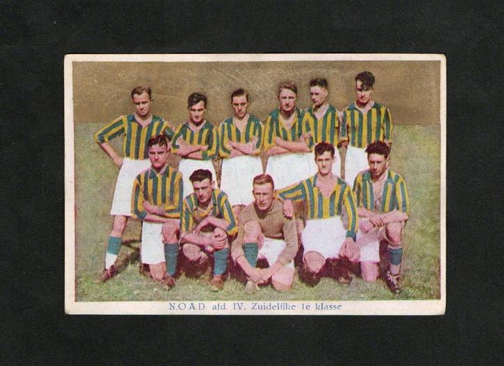 Voetbalplaatje NOAD Tilburg Jaren 20/30., Verzamelen, Overige Verzamelen, Zo goed als nieuw, Ophalen of Verzenden
